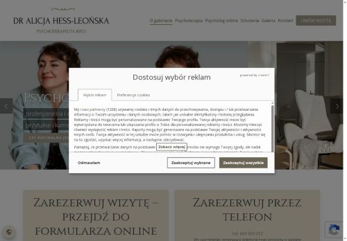 Pro Bono Ośrodek Psychoterapii I Szkoleń Psychologicznych Dr Alicja Hess-leońska
